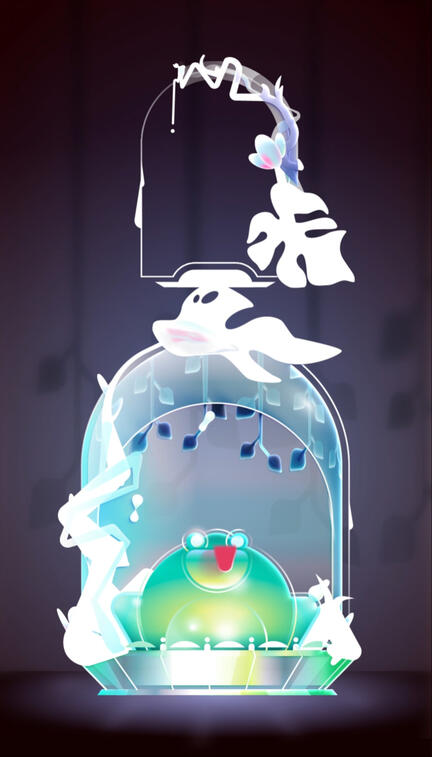 Mystical lantern of a dryad queen for Sinix Design's Chroma Corps Competition 2021. Made using Adobe Illustrator.