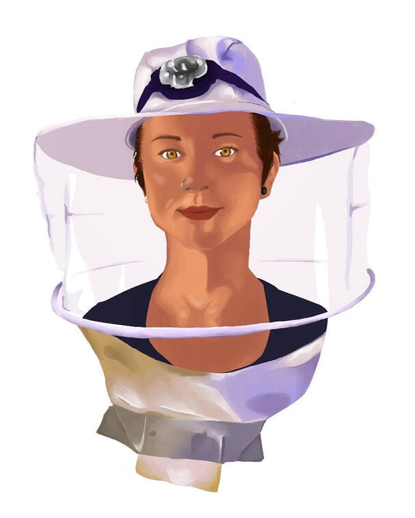 Beekeeper. Made using Adobe Photoshop.